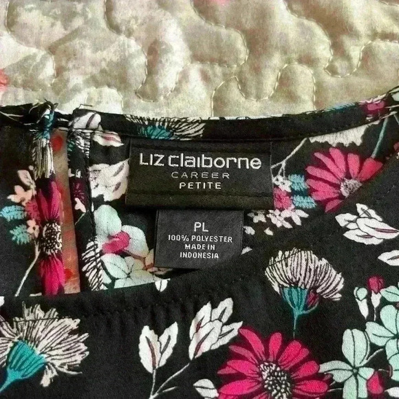Women LizClaiborne Blouse size PL - Picture 6 of 7